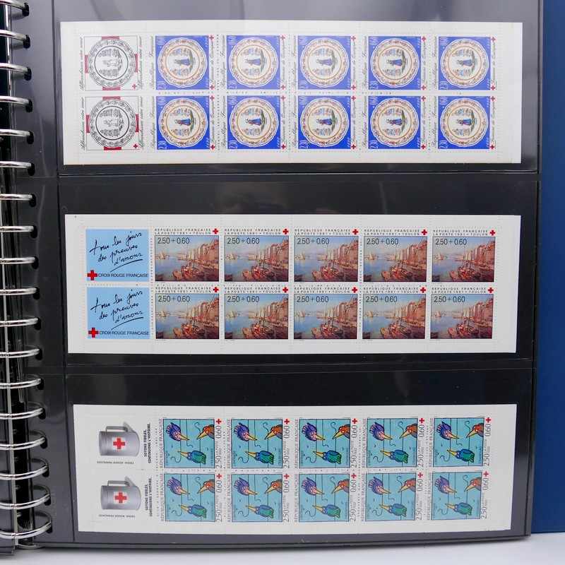 Collection timbres de France fin de catalogue en album Lindner ...