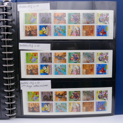 Collection timbres de France fin de catalogue en album Lindner.