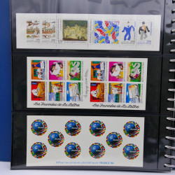 Collection timbres de France fin de catalogue en album Lindner.