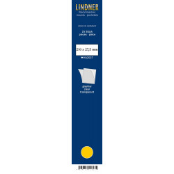 Bandes simple soudure 210 x 27,5 mm pour timbres-poste.