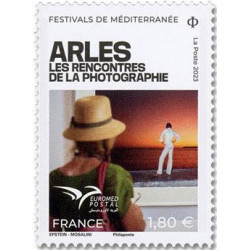 Timbre Rencontres d'Arles en feuillet de France N°F108 neuf**.