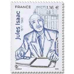 Timbre Jules Isaac en feuillet de France N°F111 neuf**.