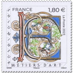 Timbre Enlumineur en feuillet de France N°F116 neuf**.