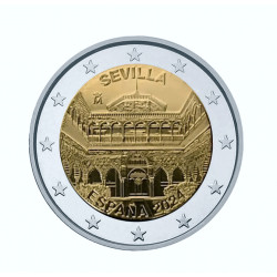 2 euros commémoratif Espagne 2024 - Cathédrale de Seville.