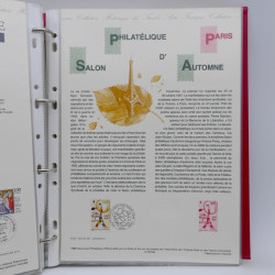 Collection documents premier jour de timbres de France 1996 complet.