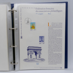 Collection documents premier jour de timbres de France 2004 complet.