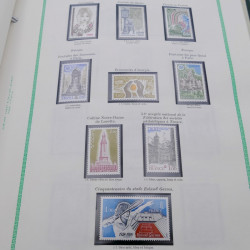 Collection timbres de France 1977-1990 neufs complet en album FO Yvert.