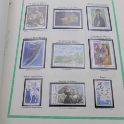 Collection timbres de France 1977-1990 neufs complet en album FO Yvert.