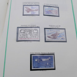 Collection timbres de France 1977-1990 neufs complet en album FO Yvert.