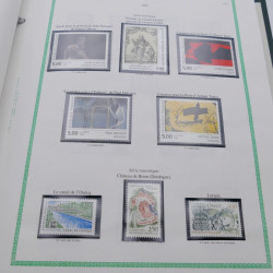 Collection timbres de France 1991-1999 neufs complet en album FO Yvert.