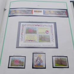 Collection timbres de France 1991-1999 neufs complet en album FO Yvert.