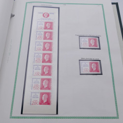 Collection timbres de France 1991-1999 neufs complet en album FO Yvert.