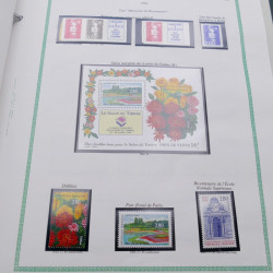 Collection timbres de France 1991-1999 neufs complet en album FO Yvert.