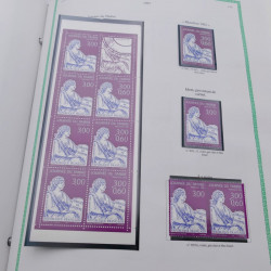 Collection timbres de France 1991-1999 neufs complet en album FO Yvert.
