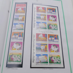 Collection timbres de France 1991-1999 neufs complet en album FO Yvert.