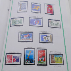 Collection timbres de France 1991-1999 neufs complet en album FO Yvert.