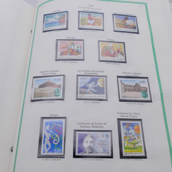 Collection timbres de France 1991-1999 neufs complet en album FO Yvert.