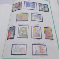 Collection timbres de France 1991-1999 neufs complet en album FO Yvert.