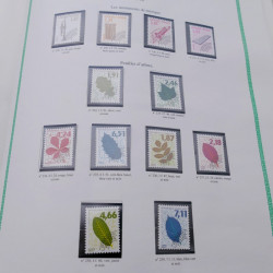 Collection timbres de France 1991-1999 neufs complet en album FO Yvert.