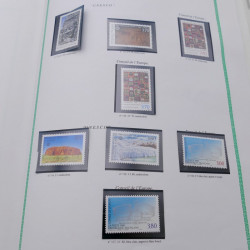 Collection timbres de France 1991-1999 neufs complet en album FO Yvert.