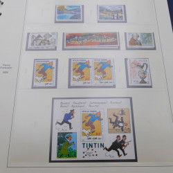 Collection timbres de France 2000 neufs complet en album Safe.