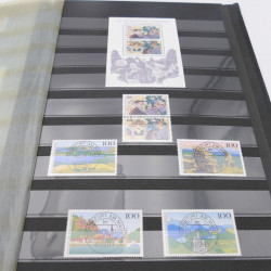 Collection timbres d'Allemagne oblitérés 1881-2001 en 7 albums.