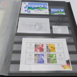 Collection timbres d'Allemagne oblitérés 1881-2001 en 7 albums.