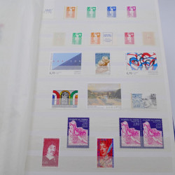 Collection timbres de France 1990-2001 neufs complet.