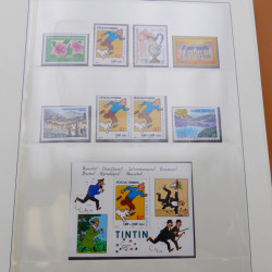 Collection timbres de France 2000-2002 neufs complet en album Lindner.