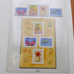 Collection timbres de France 2000-2002 neufs complet en album Lindner.