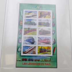 Collection timbres de France 2000-2002 neufs complet en album Lindner.