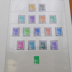 Collection timbres de France 2000-2002 neufs complet en album Lindner.