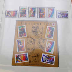 Collection timbres de France 2000-2002 neufs complet en album Lindner.