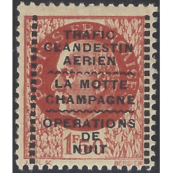 Libération de Montreuil Bellay timbre N°34 neuf**.