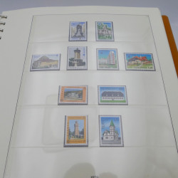 Collection timbres d'Europa 1978-1985 complet en album Lindner.