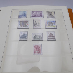 Collection timbres d'Europa 1978-1985 complet en album Lindner.