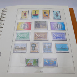 Collection timbres d'Europa 1978-1985 complet en album Lindner.