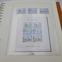 Collection timbres d'Europa 1978-1985 complet en album Lindner.