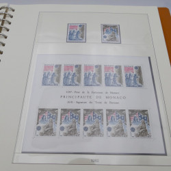 Collection timbres d'Europa 1978-1985 complet en album Lindner.