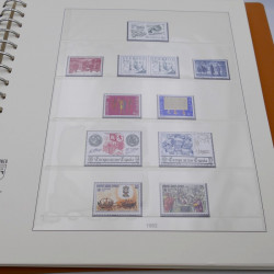 Collection timbres d'Europa 1978-1985 complet en album Lindner.