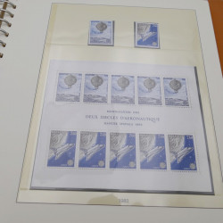 Collection timbres d'Europa 1978-1985 complet en album Lindner.