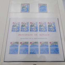 Collection timbres d'Europa 1986-1991 complet en album Lindner.