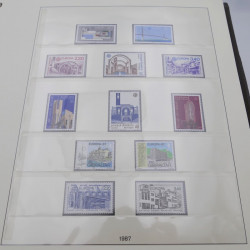 Collection timbres d'Europa 1986-1991 complet en album Lindner.