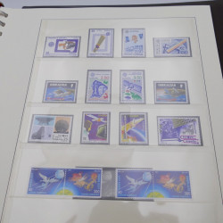 Collection timbres d'Europa 1986-1991 complet en album Lindner.