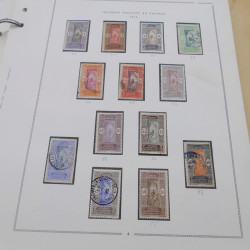 Collection timbres de Dahomey 1899-1975 en album Moc.