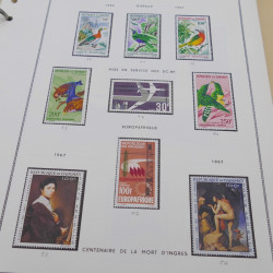 Collection timbres de Dahomey 1899-1975 en album Moc.