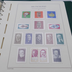 Collection timbres d'Allemagne DDR 1949-1990 complet en 4 albums Leuchtturm.