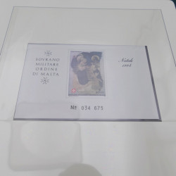 Collection timbres d'Ordre de Malte 1966-2012 complet en 6 albums.