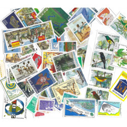 Mayotte mission 50 timbres neufs** tous différents.