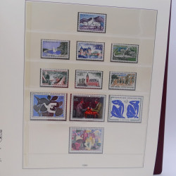 Collection timbres de France 1953-1965 neuf** complet en album Lindner.